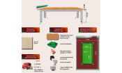 Стол обеденный бильярдный Спартак пул Стол обеденный бильярдный Спартак пул